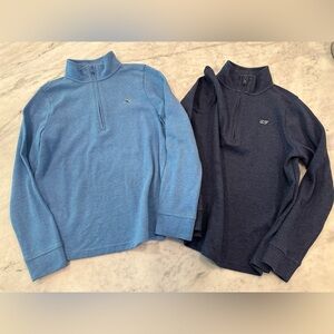 Vineyard Vines Boys Zip Up Pullovers, Size S